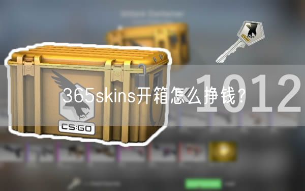 365skins开箱怎么挣钱？